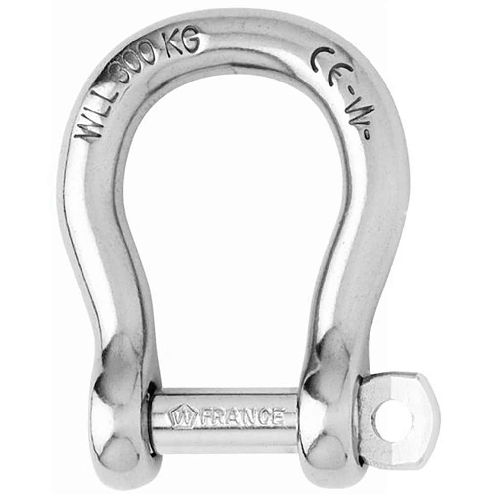 Wichard Not Self - Locking Bow Shackle - 20mm Diameter - 25/32" [01248] - Houseboatparts.com