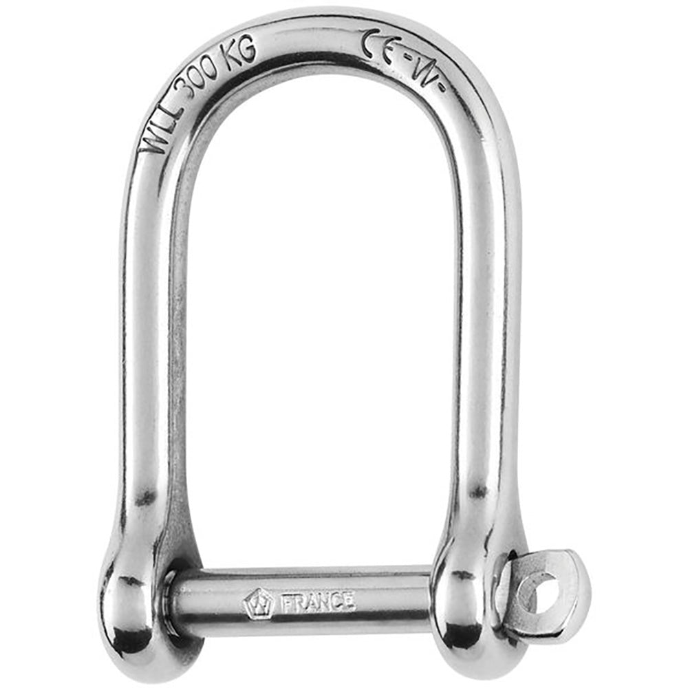 Wichard Self - Locking Large Opening Shackle - 10mm Diameter - 13/32" [01265] - Houseboatparts.com