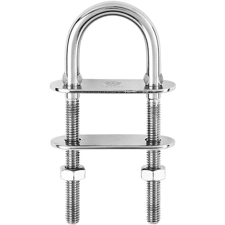 Wichard U - Bolt Pad Eye - 8mm Diameter - 5/16" - 80mm Length - 3 - 5/32" [06514] - Houseboatparts.com
