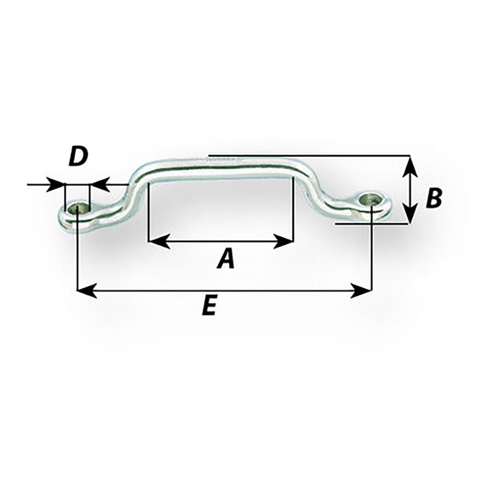 Wichard Webbing Eye Strap - 5mm Diameter - 13/64" - 86mm Spacing - 3 - 25/64" [09222] - Houseboatparts.com