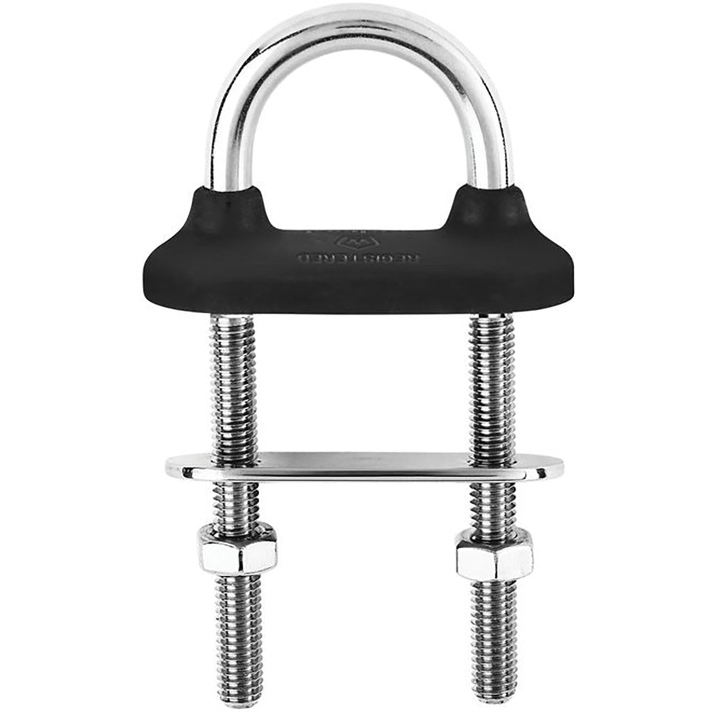 Wichard Black Watertight U - Bolt - 6mm Diameter - 15/64" - 70mm Length - 2 - 3/4" [65331] - Houseboatparts.com