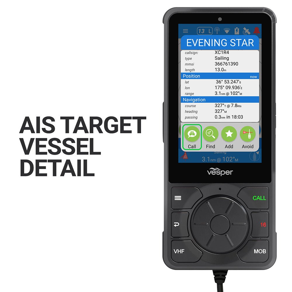 Vesper Cortex V1 - VHF Radio w/SOTDMA SmartAIS Remote Vessel Monitoring - Works Worldwide [010 - 02814 - 20] - Houseboatparts.com