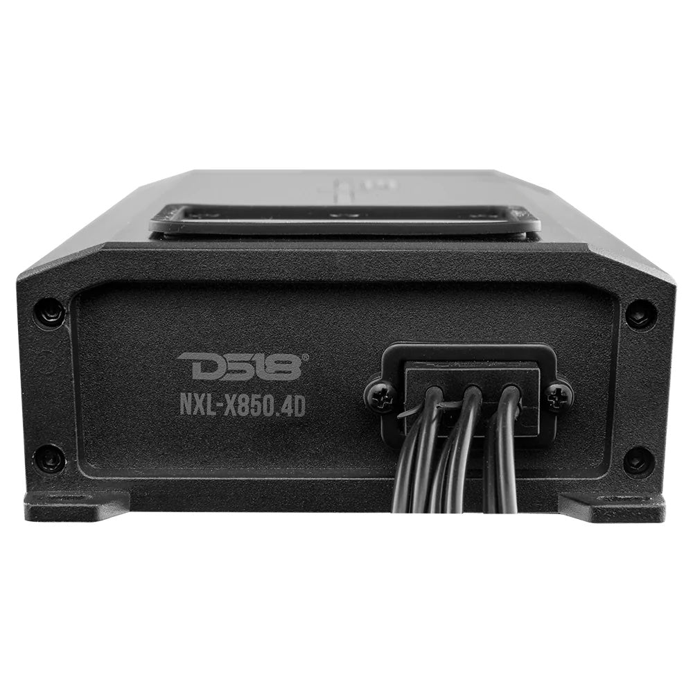 DS18 HYDRO 4 Channel Full-Range Class D Waterproof Marine Amplifier - 2400W [NXL-X850.4D] - Houseboatparts.com