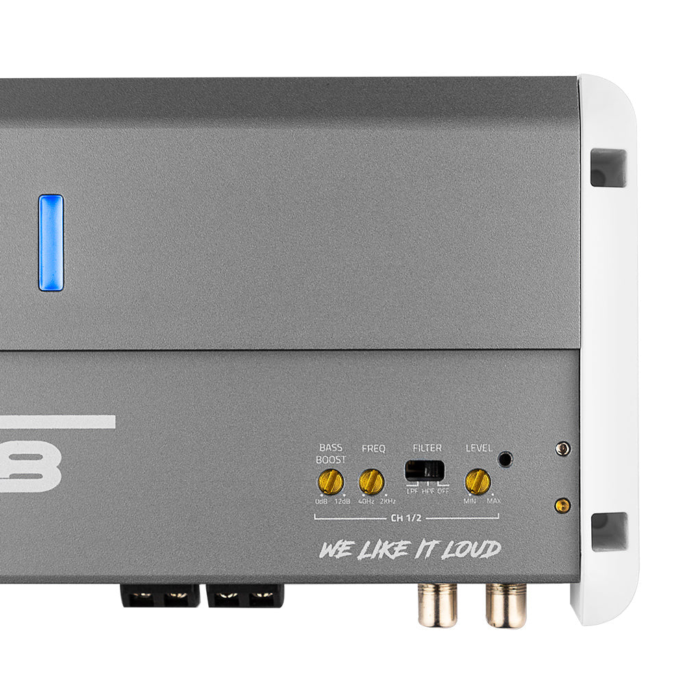 DS18 NXL-M2 Full Range 2 Channel IPX5 Marine Grade Amplifier - 250 x 2W @ 4-Ohm [NXL-M2] - Houseboatparts.com