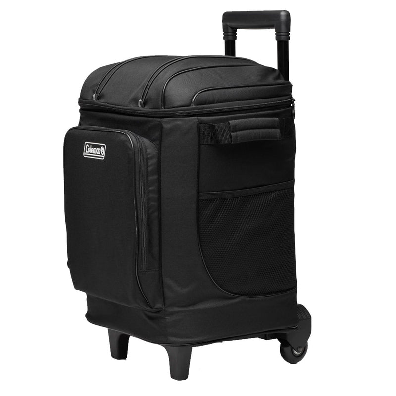 Coleman CHILLER 42-Can Soft-Sided Portable Cooler w/Wheels - Black [2158136] - Houseboatparts.com