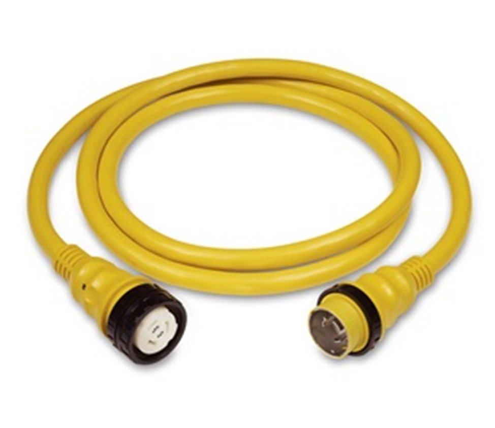 Shore Power Cord Set 50A 125/250V, 12' - Houseboatparts.com